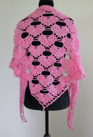 Crochet Pattern: Shawl "Heart to Heart" ♥