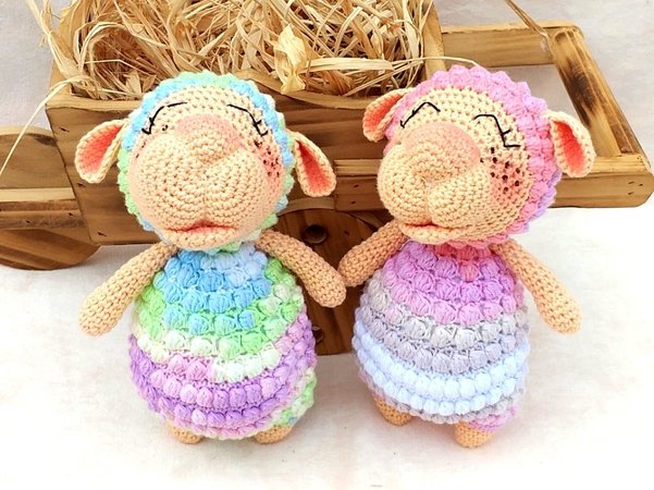 Crochet Pattern "Lennard" The Chubby Sheep