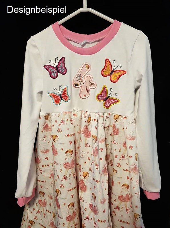 ITH Stickdateien Tanz der Schmetterlinge für den 13x18 und 10x10 Rahmen - Bild 9