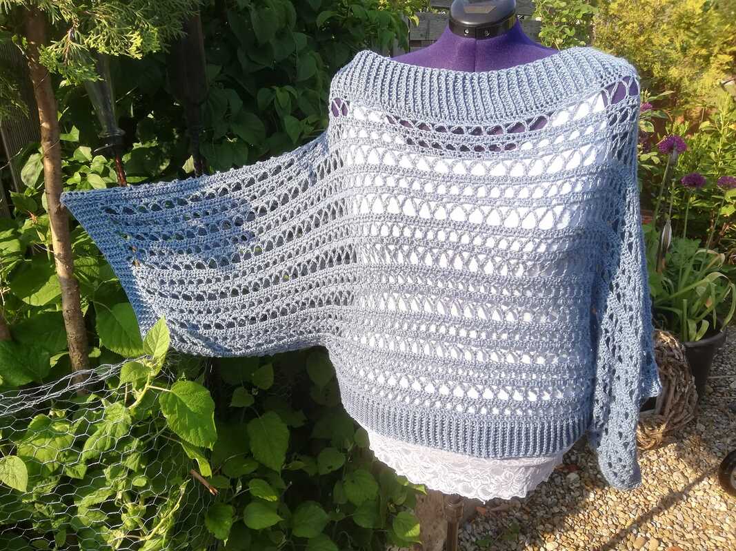 Anleitung Nuit Blanche  Poncho-Pulli - Bild 2