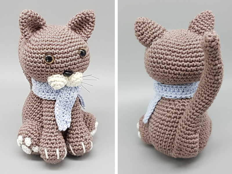Katze "Barney" Amigurumi Häkelanleitung