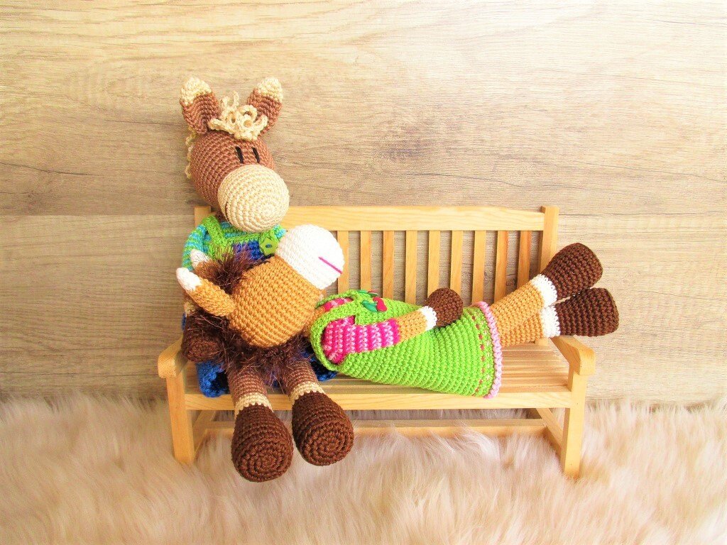 Paulina und Paul Pony - Häkelanleitung - Bild 2