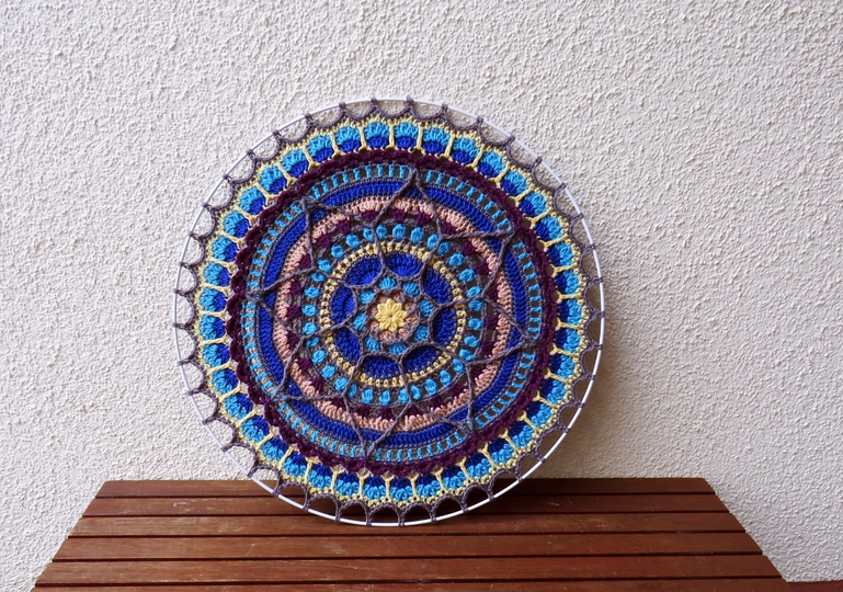 Mandala "Blue Night Shadow"