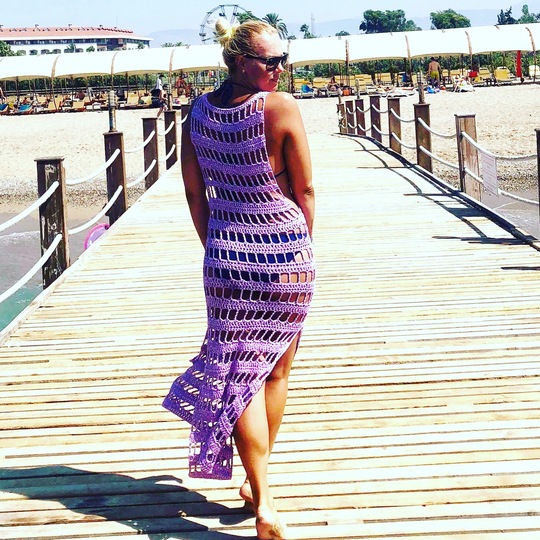 Crochet Pattern Sunny Days Beach Dress