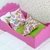 Prinzessinnen-Bett mit Bettwäsche, Kissen, Teppich