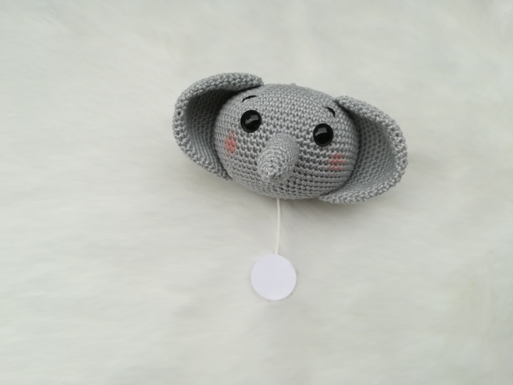 Elephant Music Box - Crochet Pattern