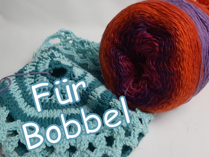 Häkelanleitung Bobbel-, Handarbeitstasche "Immer und Überall"