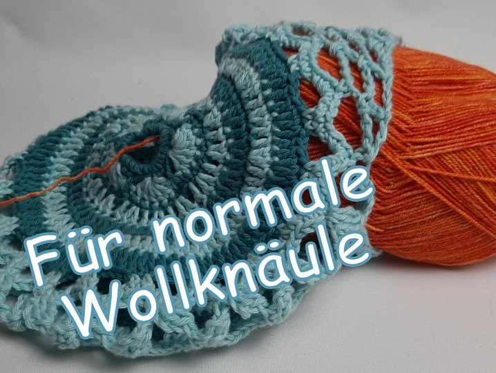 Häkelanleitung Bobbel-, Handarbeitstasche "Immer und Überall"