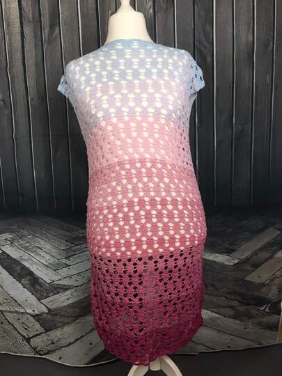 Tunika Tina häkeln Häkeltunika Häkeltop Häkelshirt