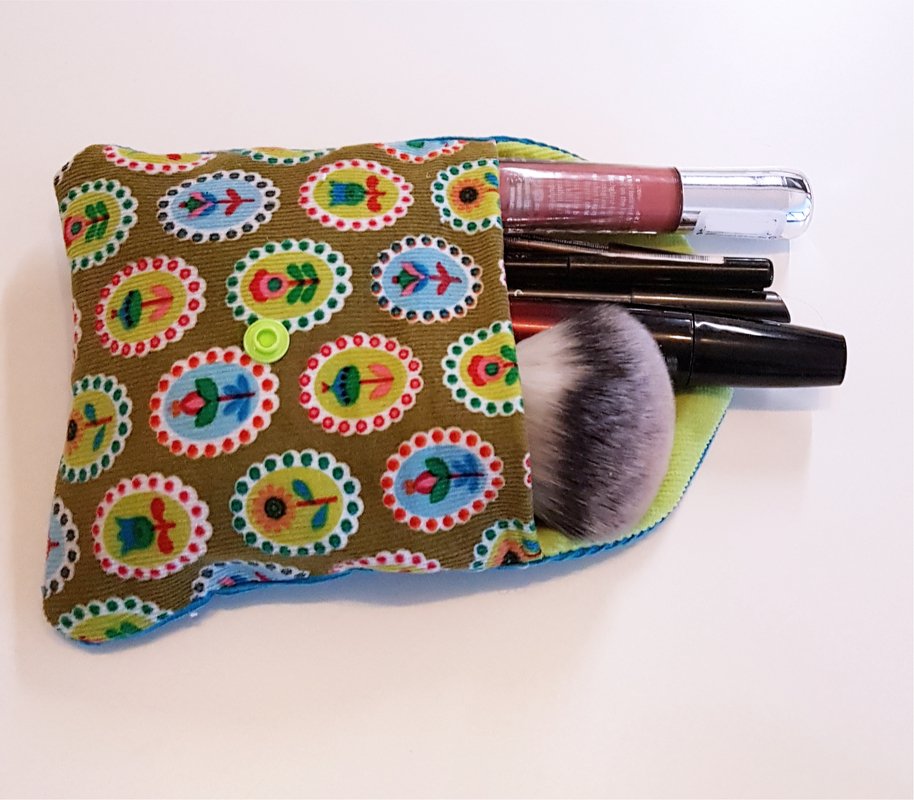 Stickdatei Kosmetiktasche mit sechs AbschminkPads Rahmen 13x18 cm, ITH, - Bild 3