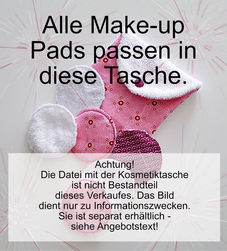 Stickdatei AbschminkPads 13x18, ITH - Bild 4