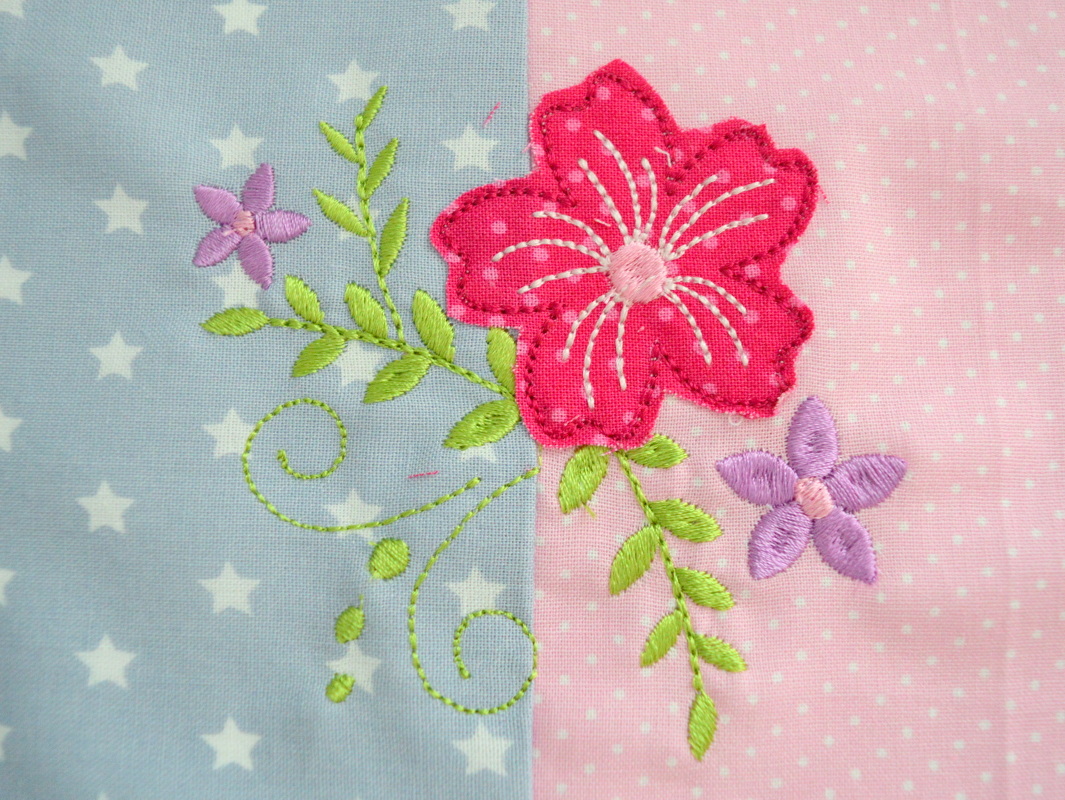 Stickdatei Esel Boho doodle 13x18cm