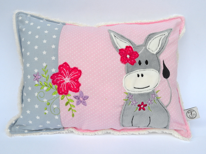 Stickdatei Esel Boho doodle 13x18cm