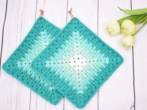 Mosaic Granny Topflappen - Mix