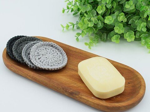 Gehäkelte Kosmetikpads