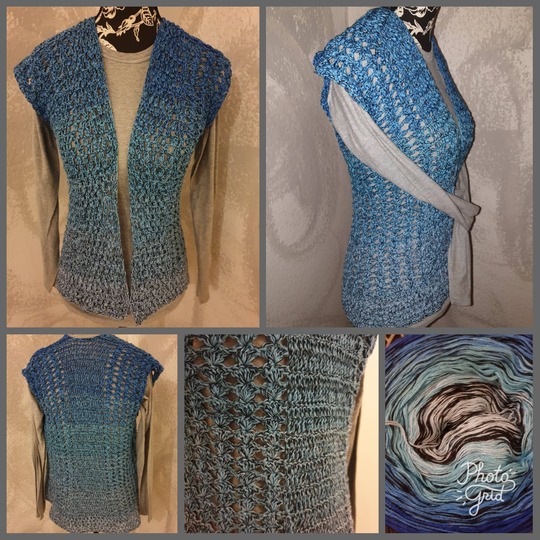 Muschelfieber Weste & Stola