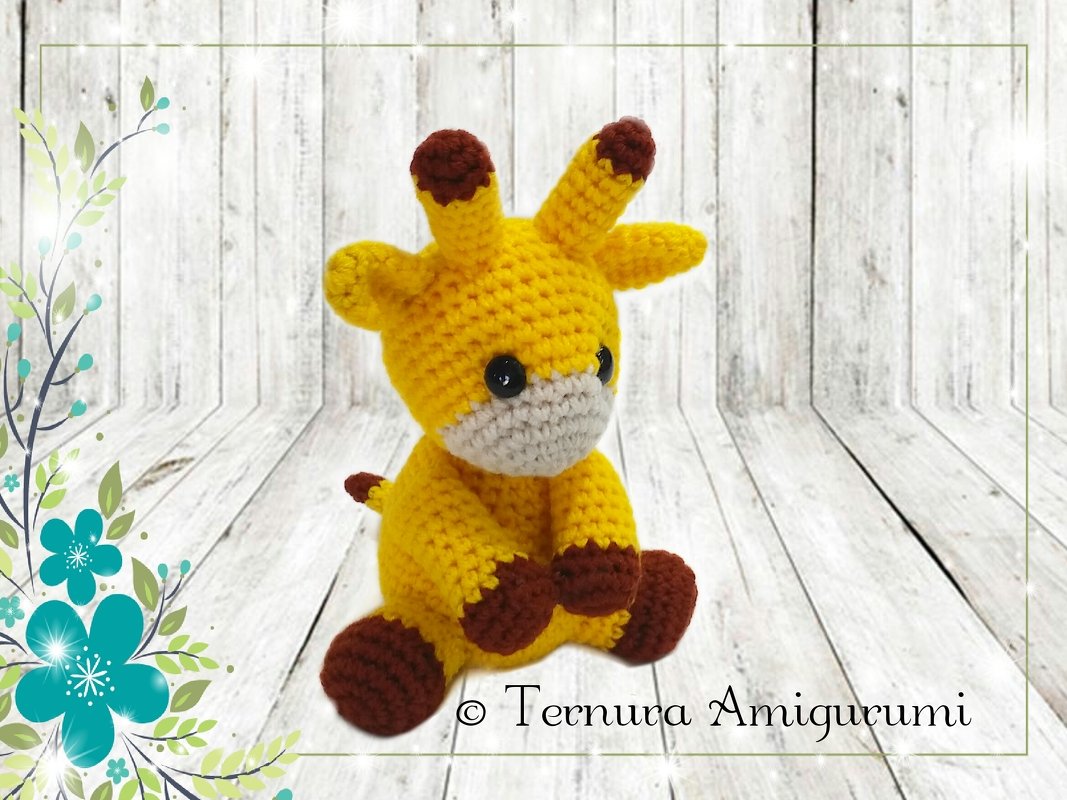 Crochet pattern Charlie the giraffe pdf ternura amigurumi english- deutsch- dutch - Image 2