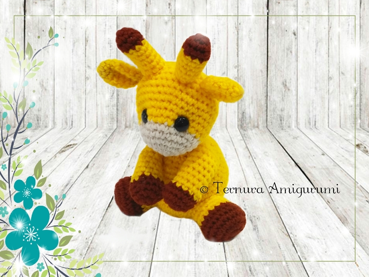 Häkelanleitung Charlie die Giraffe pdf ternura amigurumi english- deutsch- dutch