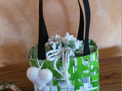 Häkelanleitung: Verschluss für meine Tetra Pack Taschen