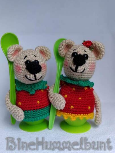 Anleitung für Erdbärchen - Eierwärmer