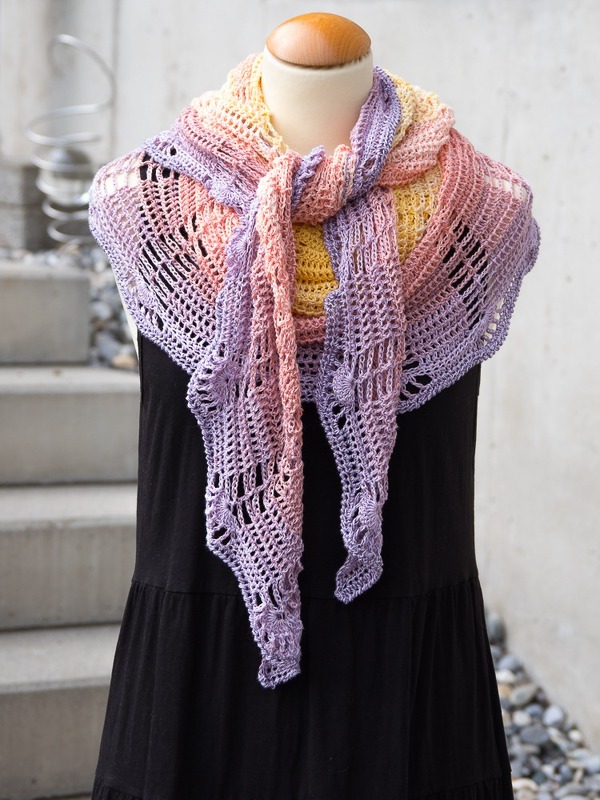 Häkeltuch Halbrund Soley - Bild 2