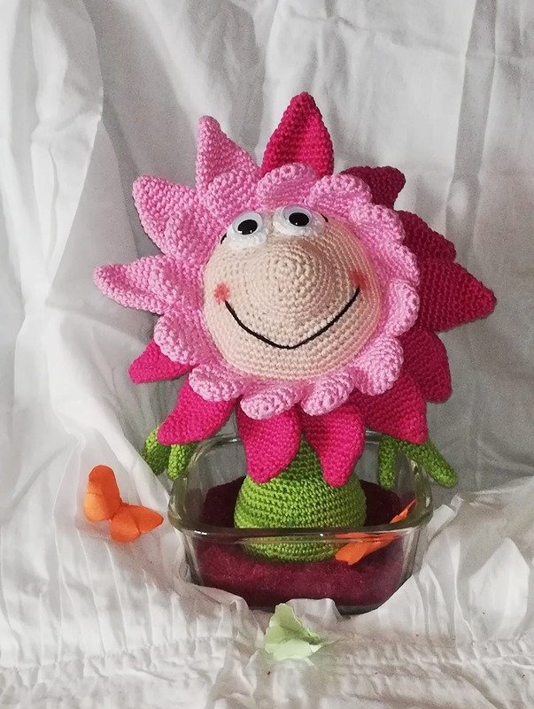 Blume (Häkelanleitung) - Bild 7