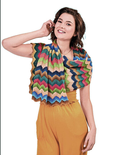 LONGTOP + TUCH ZACKIGE FARBSPIELE