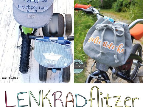 Lenkradflitzer - GROßE Lenkradtasche - 2 Größen