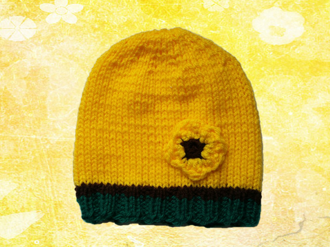 Strickanleitung Babymütze bis 6 Monate- mit Tabelle für alle Größen