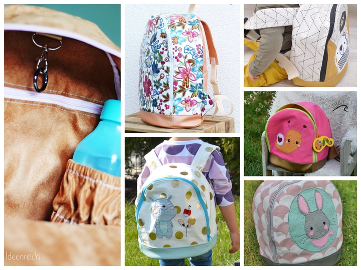 E-Book Rückenflitzer Mini, Midi und Maxi Nähanleitung und Schnittmuster