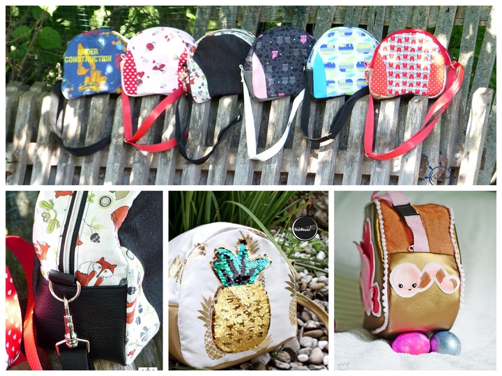 E-Book Schulterhopser - das Taschen E-Book für Kinder und Erwachsene - Nähanleitung und Schnittmuster