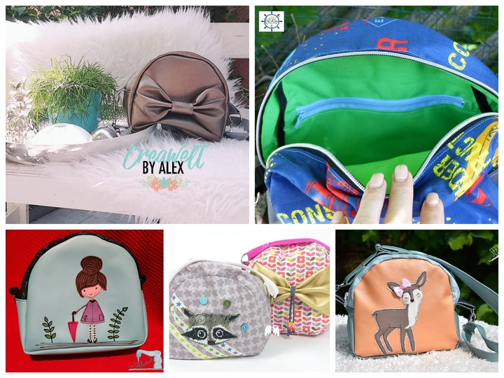 E-Book Schulterhopser - das Taschen E-Book für Kinder und Erwachsene - Nähanleitung und Schnittmuster