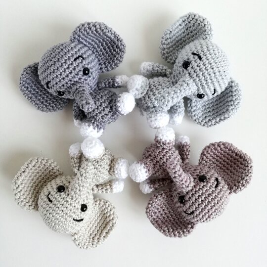 Pattern mobile elephants