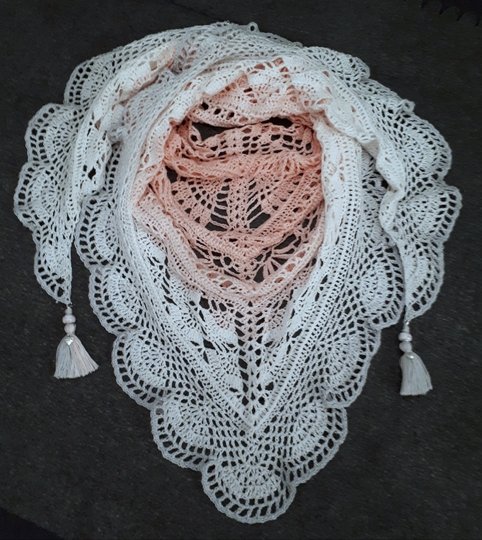 Blue Wonder - Häkeltuch