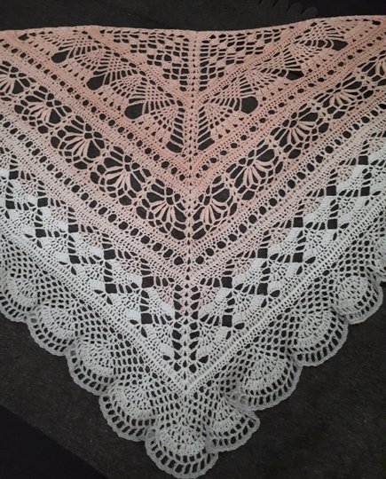 Blue Wonder - Häkeltuch