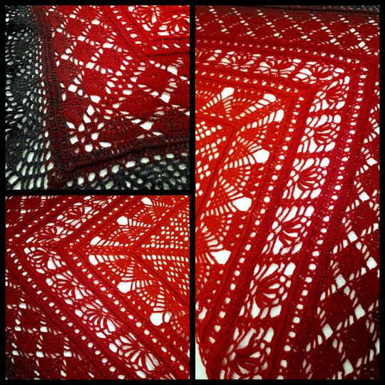 Blue Wonder - Häkeltuch