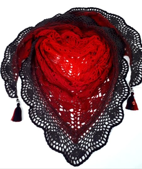 Blue Wonder - Häkeltuch