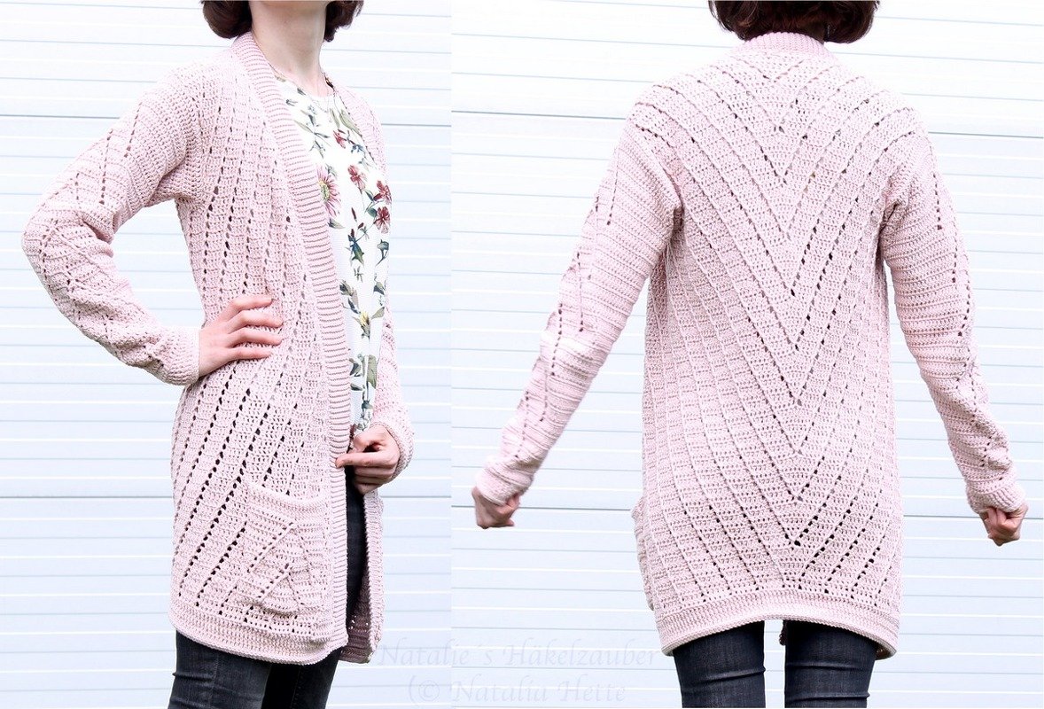 Sommercardigan "Juliette" für Erw., (Gr. S - XXL)