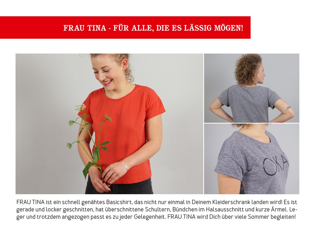 FRAU TINA • Basicshirt mit kurzen Ärmeln, e-book - Bild 4
