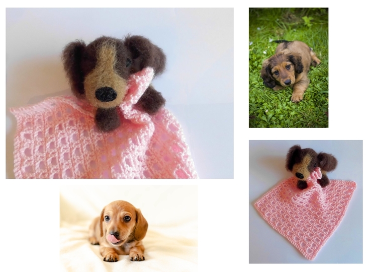 Schmusetuch Schnuffeltuch Hund Häkelanleitung