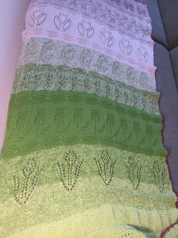 TUCH " Frühlingszauber " Stola