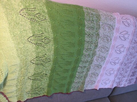 TUCH " Frühlingszauber " Stola