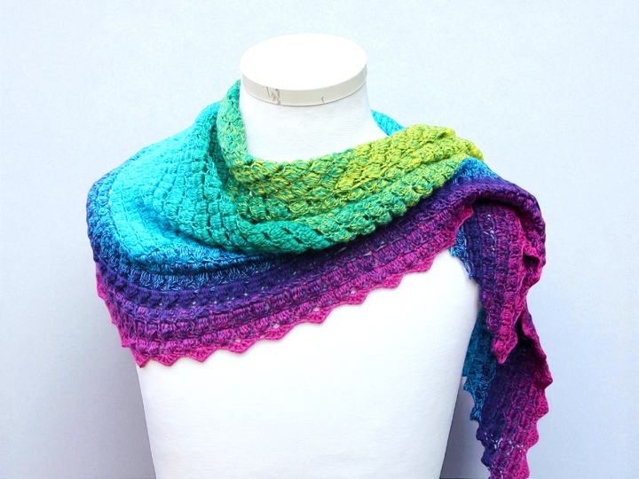 Scarf Magic Mystery - Crochet Pattern