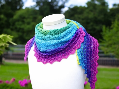 Scarf Magic Mystery - Crochet Pattern