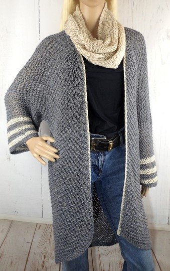 Strickanleitung Cardigan "Sommerleinen"