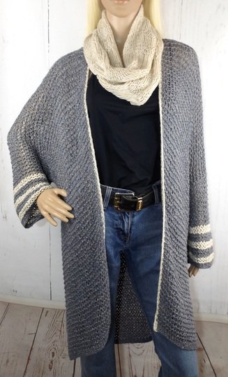 Strickanleitung Cardigan "Sommerleinen"