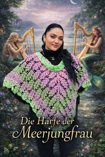 Crochet Pattern Die Harfe der Meerjungfrau – with Crochet Chart