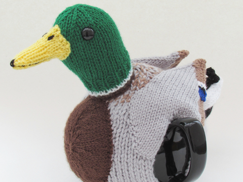 Mallard Duck Tea Cosy Knitting Pattern