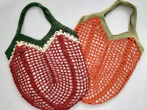 Häkelanleitung Einkaufsnetz, Granny, "Kölsche Büggel"