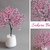 Sakura cherry blossom bonsai from beads and wire - and love